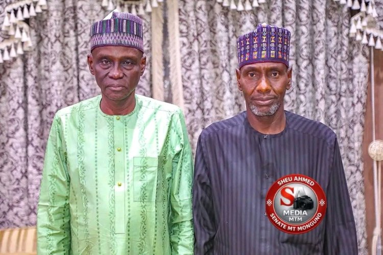 FedPoly Monguno Management Pays Courtesy Visit to Senate Chief Whip