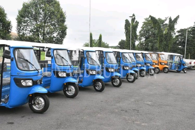 FUNAAB Commissions 12 Electric Tricycles to Boost Green Mobility and Job Creation