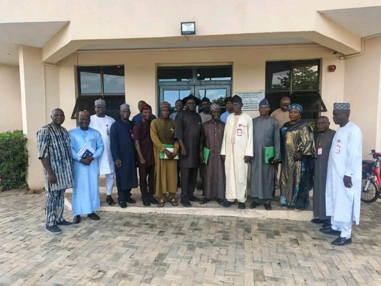 ADSU VC Receives NMCN Team for Verification of Proposed Bachelor of Nursing Science Programme