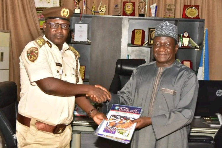 NIS Borno Comptroller Visits UNIMAID, Seeks Stronger Institutional Collaboration