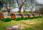 FUNATO Unveils Seven Shuttle Buses Donated by Okeho Community