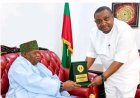 UNIZIK VC Pays Maiden Courtesy Visit to Chancellor, Seeks Stronger Collaboration for University’s Development
