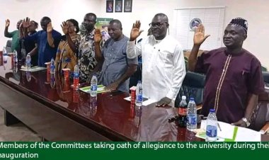 AE-FUNAI VC Inaugurates Four Strategic Committees to Drive Purposeful and Ethical Leadership