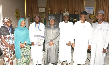 UNIMAID NASELS Congratulates VC on LAN Fellowship