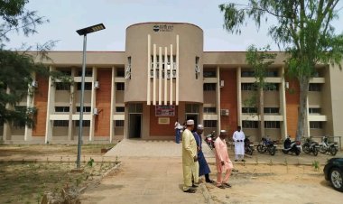 Federal Polytechnic Bauchi Rector Inspects Ongoing Renovation of Library and Students' Hostels