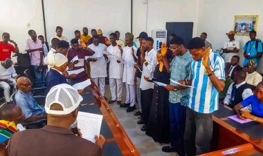 Newly Elected SUG President Comrade Michael Sunday Eyene, Other Union Leaders Sworn In at FULOKOJA