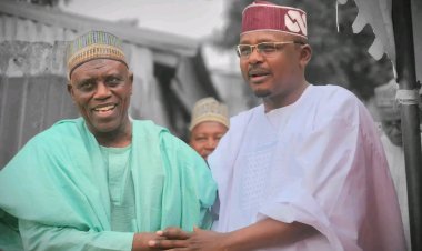 Hon. Commissioner Nura Iro Maaji Pays Condolence Visit to ADUSTECH Vice-Chancellor