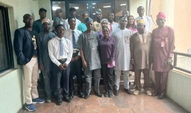 LAUTECH VC Tasks New SUG Executives on Peace, Integrity, Responsible Leadership