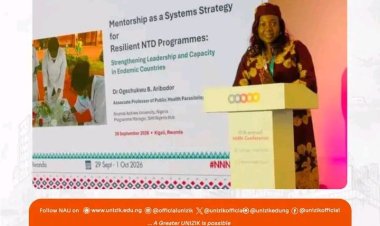 UNIZIK Shares Institutional Mentorship Model at Global Neglected Tropical Diseases Conference in Rwanda