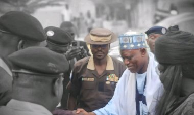 National Commandant, Nigerian Man O' War Pays Condolence Visit to ADUSTECH Vice-Chancellor