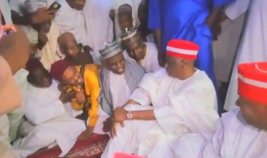 Sen. Kwankwaso Pays Condolence Visit to ADUSTECH Vice-Chancellor