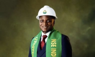 FUNABOAD Graduate Marvellous Olasunmade Bags First Class in Mechanical Engineering