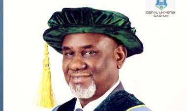 FUGA VC, Professor Geidam, Elected Fellow of Royal Society of Biology, UK