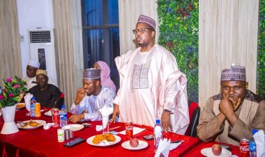 BUK VC Dines with Students, Reaffirms Commitment to Welfare