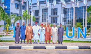 Kano State Governor’s Representative Visits MAAUN to Support Student’s Guinness World Record Sewing Marathon
