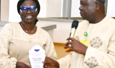 KWASU Library Staff Honour Dr. Ajani at Send-Off Ceremony