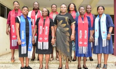 FUTA CIPSSON Branch Inducts Seven Fellows, Two New Members