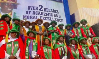 Crescent University Graduates 1,008 Students, Produces 16 PhD Holders