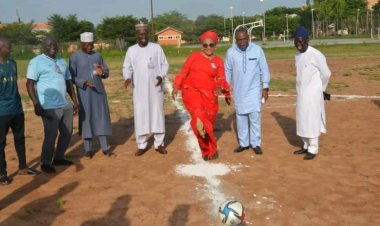 FUTMinna Organises Friendly Football Match to Honour Outgoing Bursar