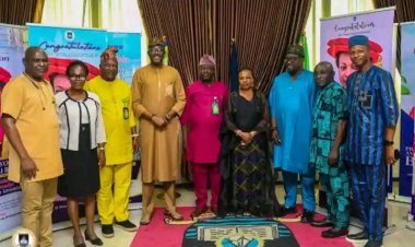 FCE Abeokuta Management Pays Courtesy Visit to LASU Vice-Chancellor