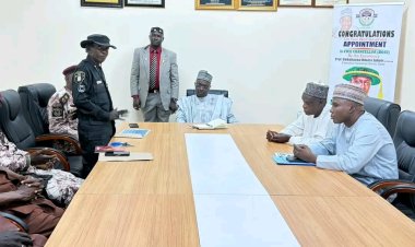 Borno State Vigilante Group Pays Appreciation Visit to KIU Vice-Chancellor