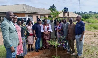 ASUU Chairman Explains Tree-Planting Initiative at AFUED, Cites Climate Change and Erosion Control