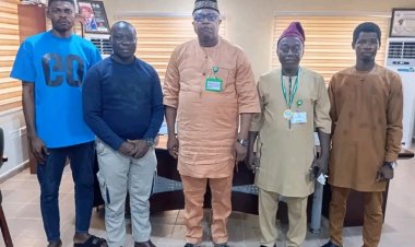 ICAN Visits Dr. Okolobah to Strengthen Partnership and Promote Accounting Education