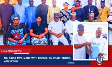 FULOKOJA Signs Two MoUs with KSCOEA on Study Centre, Affiliation