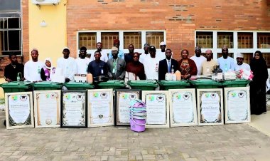 NSUK Part-Time Students Support University Development with Sanitation, Academic Materials