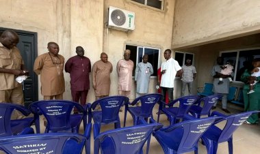FUTH Wukari Receives Donation of 10 Chairs from Accountant George Sabo Adi
