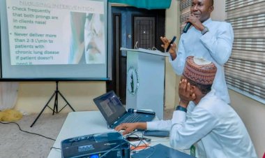 FUTH Lafia Strengthens Nurses' Capacity on Safe Oxygen Administration