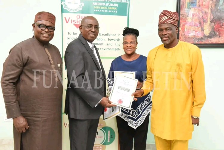 FUNAAB VC Urges Leadership Graduands to Impact Society