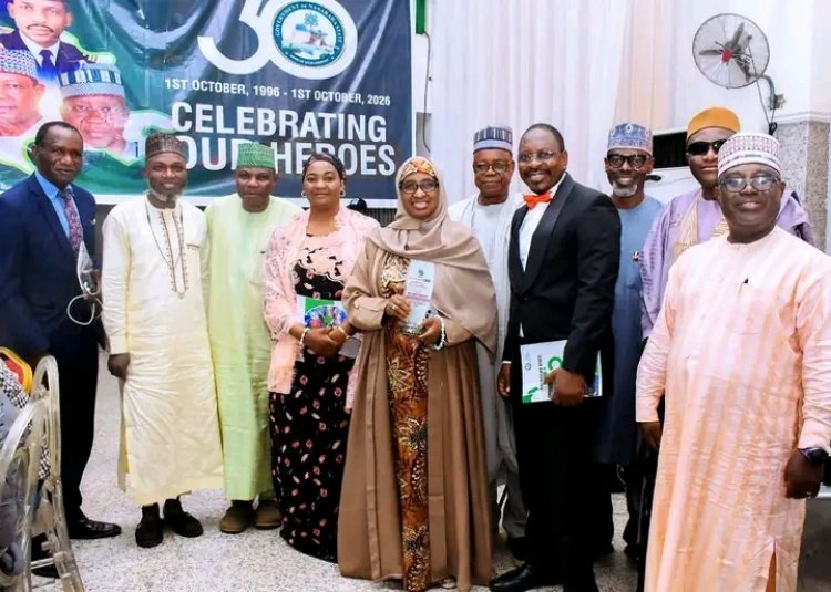 NSUK Vice-Chancellor Honoured at Nasarawa @ 30 Gala, Recognised as First Female Vice-Chancellor