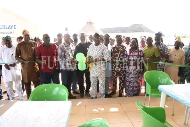 FUNAAB Opens Rehabilitated Recreation Centre, Lounge to Strengthen Town-Gown Relationship