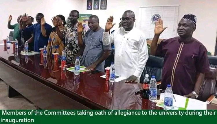 AE-FUNAI VC Inaugurates Four Strategic Committees to Drive Purposeful and Ethical Leadership