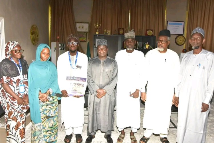 UNIMAID NASELS Congratulates VC on LAN Fellowship