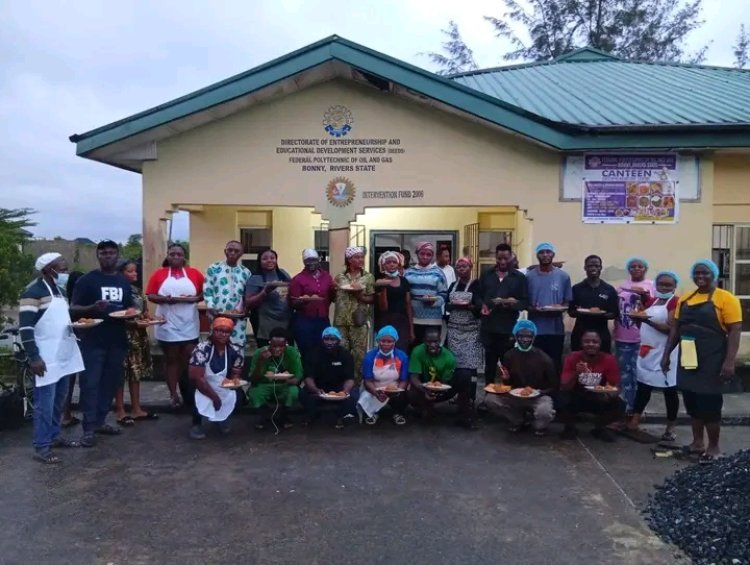 FPOG Strengthens Entrepreneurship Development Through Catering, Ancillary Services