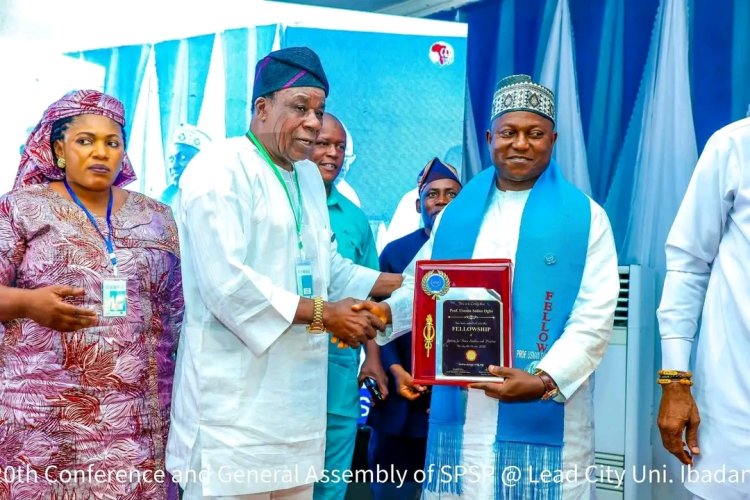 PAAU Pro-Chancellor, VC Conferred With Prestigious Fellowship of Society for Peace Studies and Practice