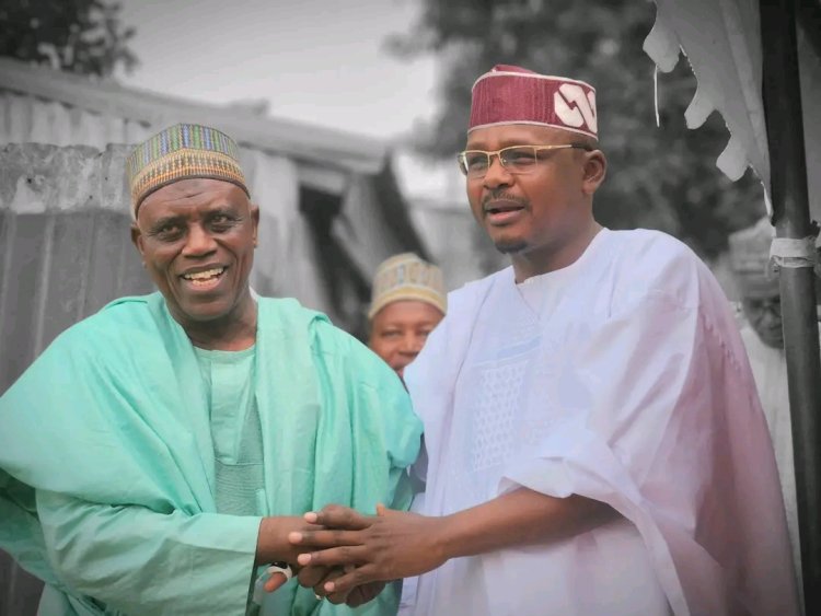 Hon. Commissioner Nura Iro Maaji Pays Condolence Visit to ADUSTECH Vice-Chancellor