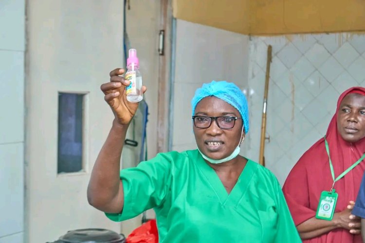 FUTH Lafia Holds IPC Training for O&G Attendants on Breaking the Chain of Infection