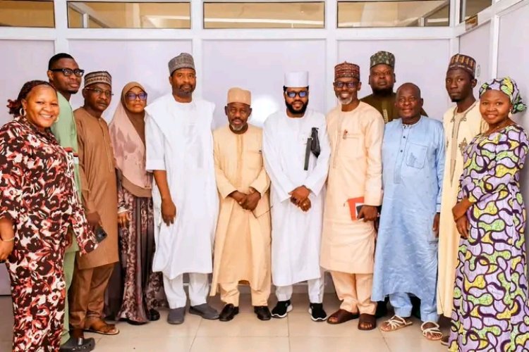 NSUK Staff Celebrate Sa’idu Badamasi’s Appointment as Postgraduate Studies Secretary