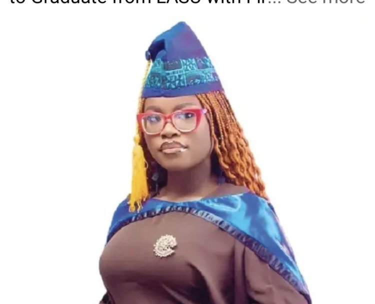 From Lagos Slum to First Class: Ayomide Olubunmi's Inspiring LASU Journey