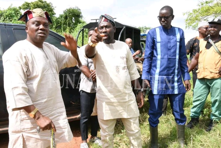 Pro-Chancellor Inspects 2,000-Hectare FUNAAB Alumni Farmland