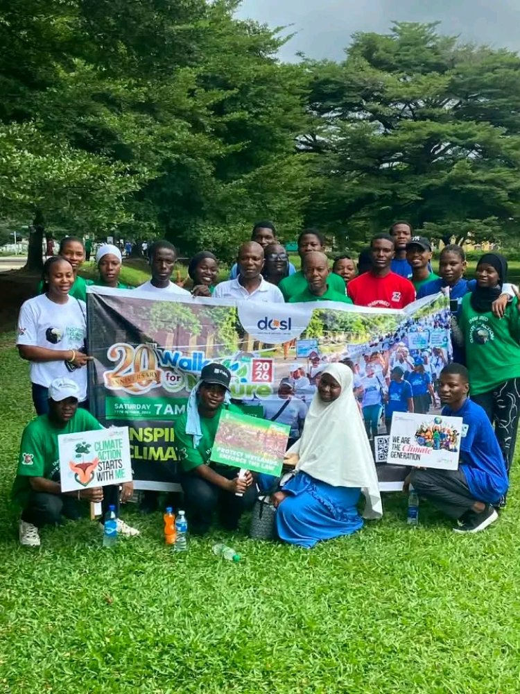 LASUED Staff, Students Join Walk for Nature 2026 to Promote Environmental Awareness