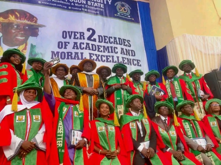 Crescent University Graduates 1,008 Students, Produces 16 PhD Holders
