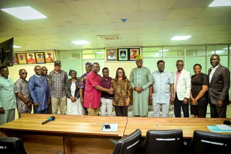 LASU Hosts NUC Assessment Teams for Two Newly Introduced Academic Programmes