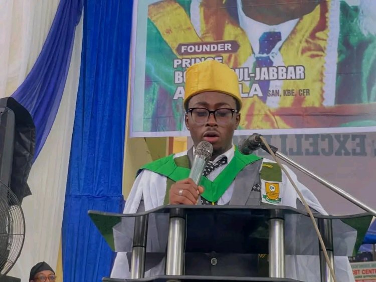 "I Wanted to Spite the Vice-Chancellor" - Crescent University 2026 Valedictorian Reveals Inspiration