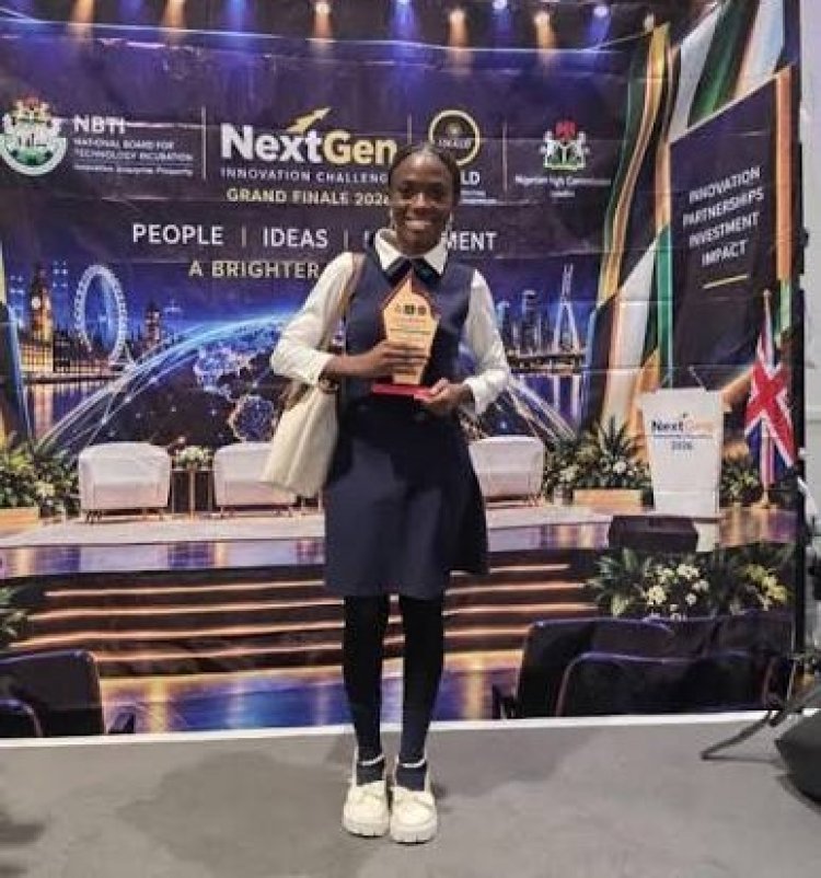 OOU Student Awoyemi Covenant Wins 2026 NextGen Innovation Challenge London