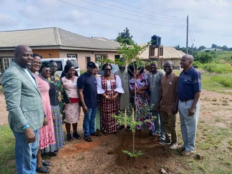 ASUU Chairman Explains Tree-Planting Initiative at AFUED, Cites Climate Change and Erosion Control