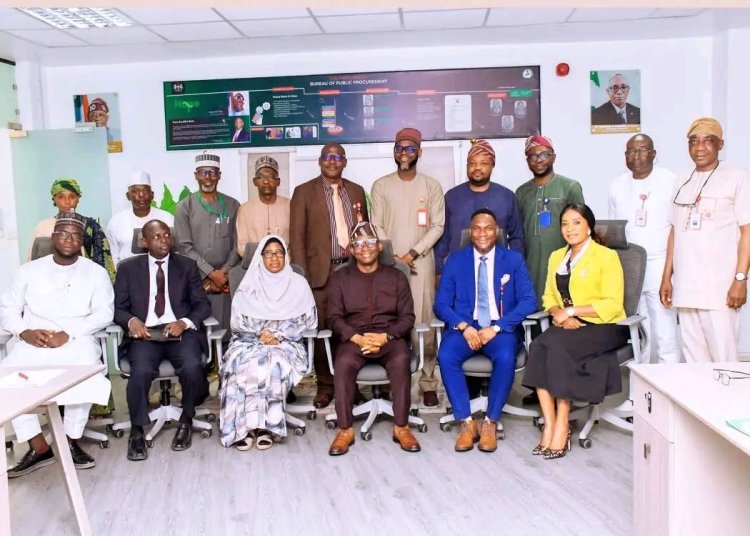 NPMCN Pays Courtesy Visit to UCH Management